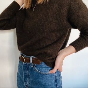 Everlane Oversized Alpaca Crewneck